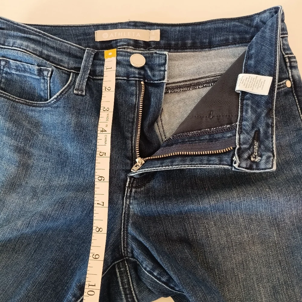 Athleta Jegging Jeans Women's Size‎ 6 Skinny Dark Wash Stretch Sculptek